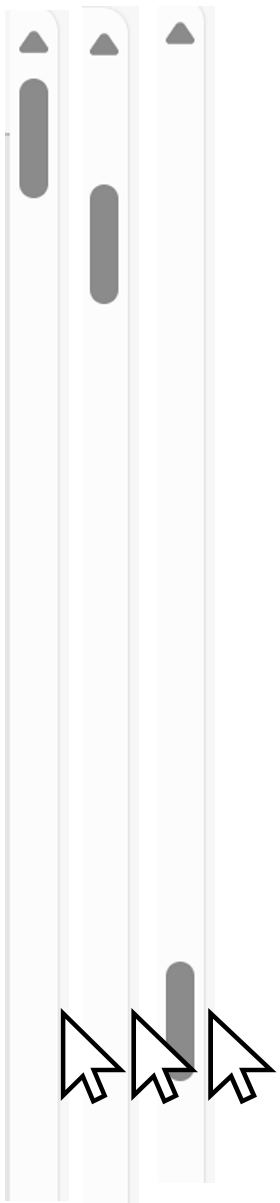 How do I make clicking right scrollbar only 'scroll once', not 'all the ...