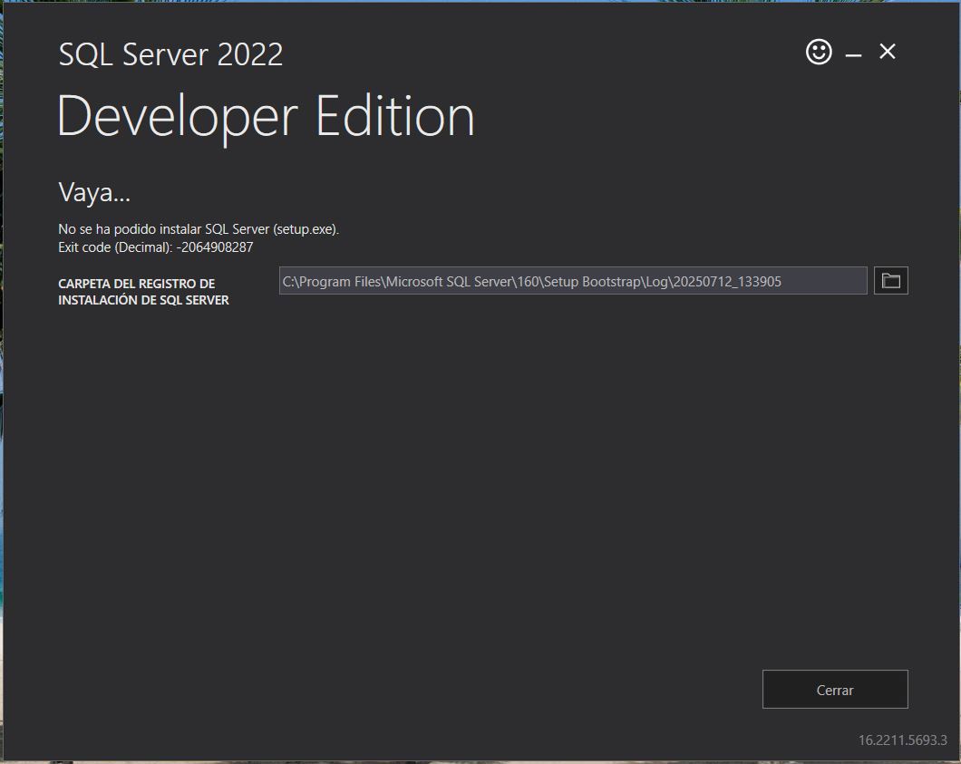 SQL Error