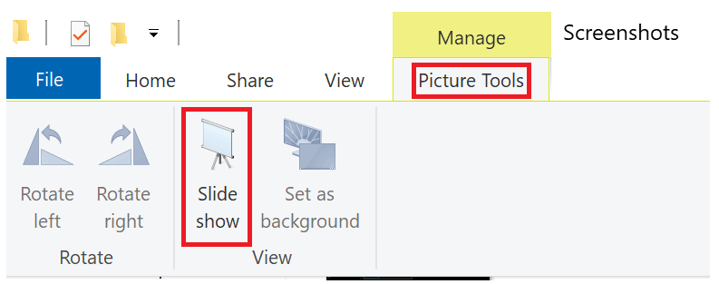 Why o why did windows 11 eliminate the SLIDE SHOW feature. How do I get ...