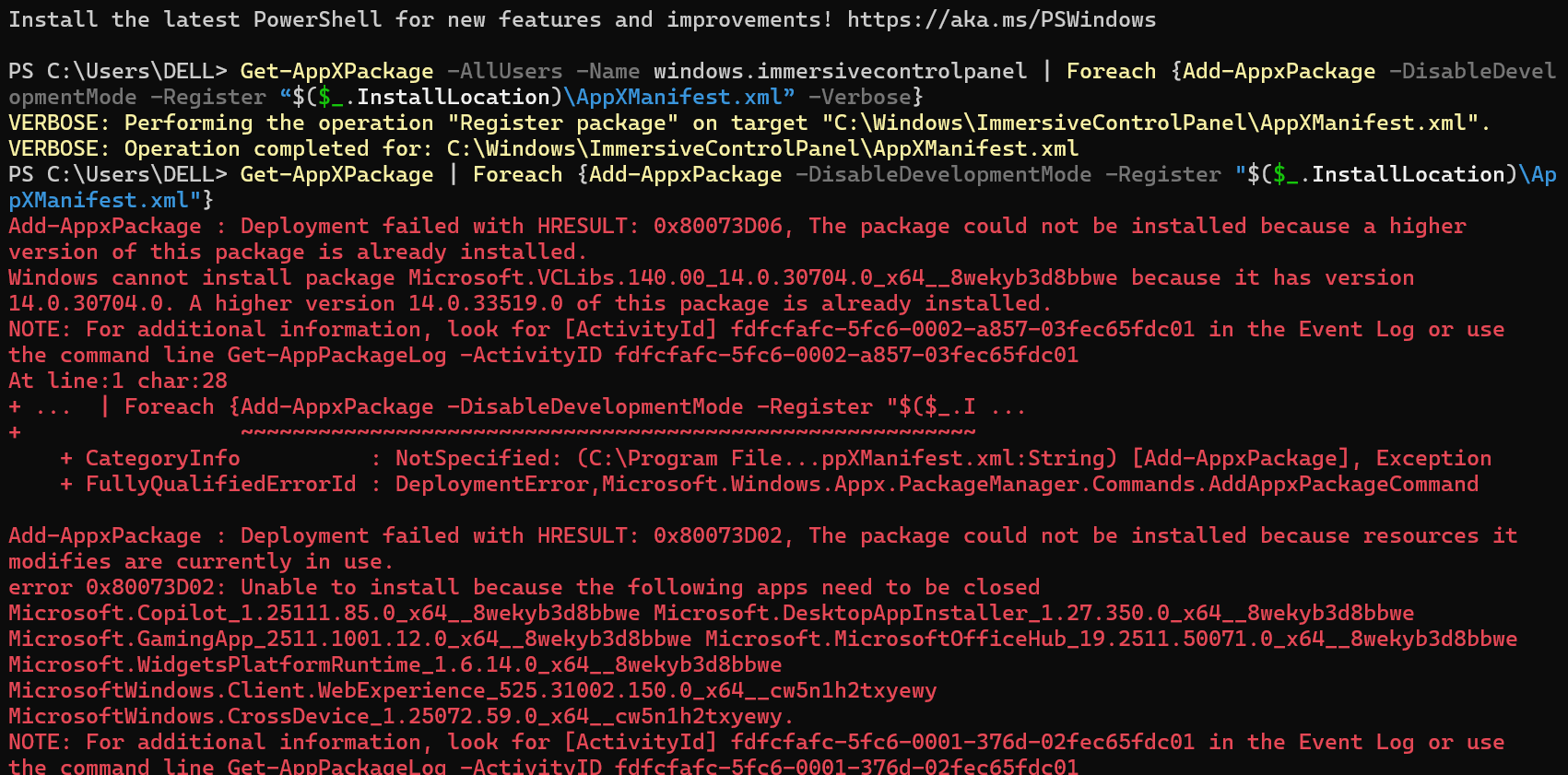 Refreshing your PC might help fix it. - Microsoft Q&A