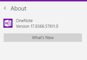 File Menu in OneNote Windows 10 Desktop App - Microsoft Q&A