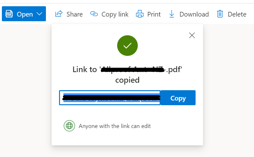 Using OneDrive to host brochures - retain URL link - Microsoft Q&A