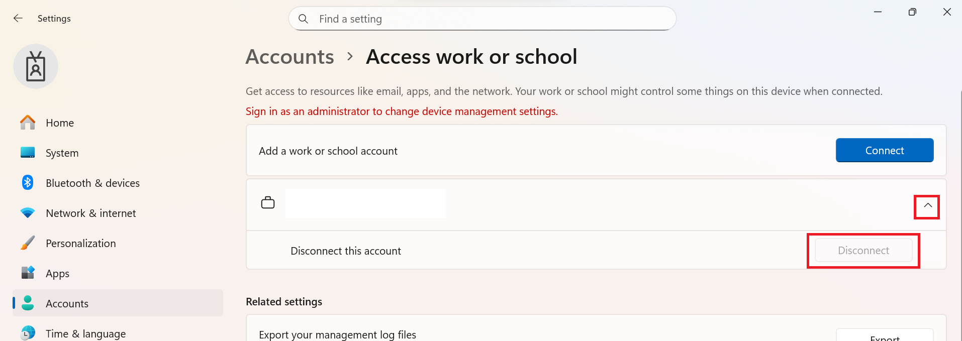 I'm a single on company and windows is asking me administrator code ...