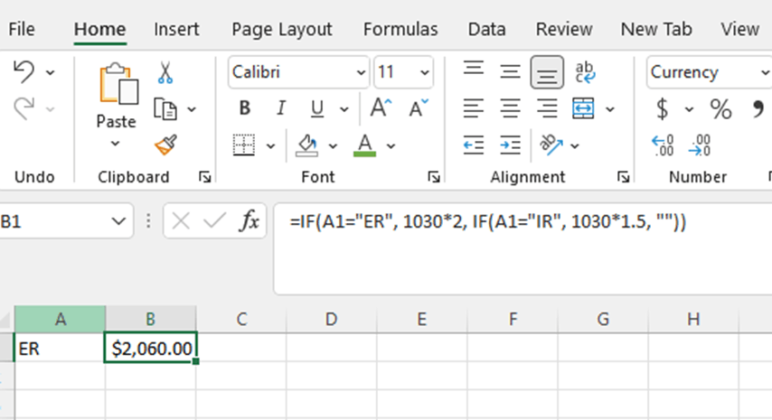 Auto populate a cell with a formula based on text in another cell ...