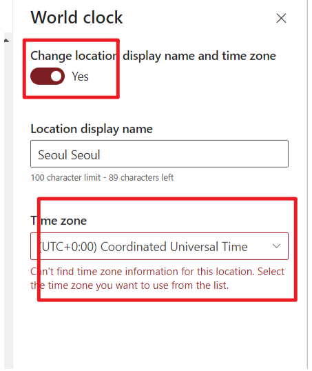 The World Clock feature in SharePoint has an error - Microsoft Q&A