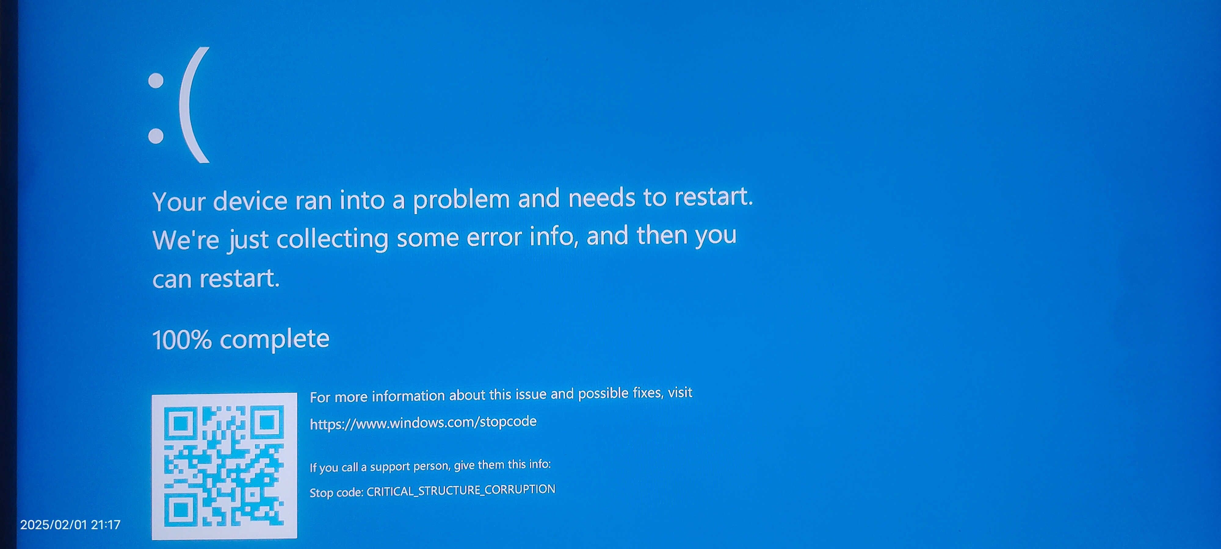 win11专业版更新24h2之后玩黎明杀机中途会蓝屏黑屏死机- Microsoft Q&A