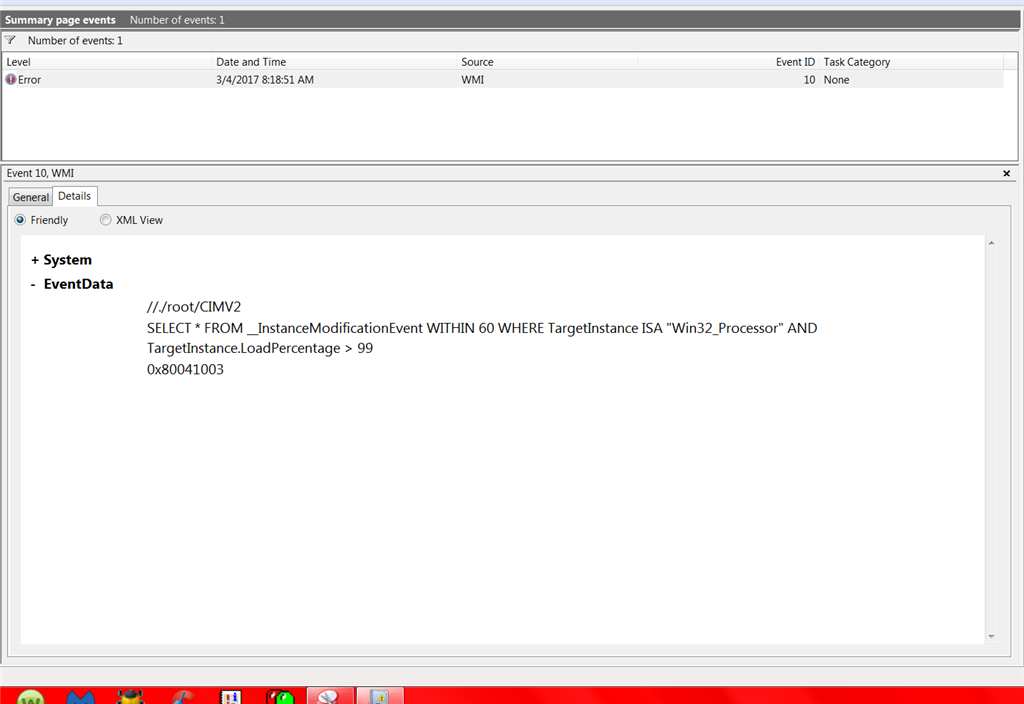 how to fix application error Winmgmt id 10 0x80041003 Windows 7 using ...