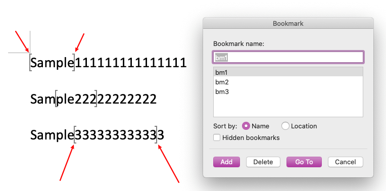 Bookmarks have disappeared from my Word documents - Microsoft Q&A