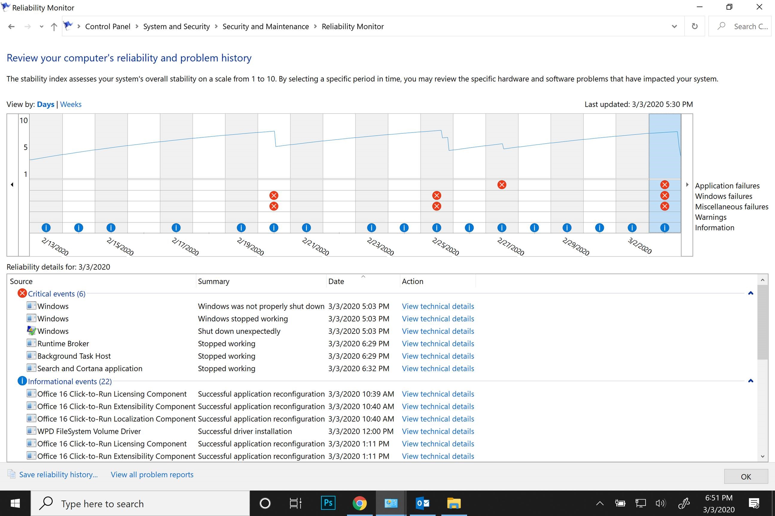 Surface PRO 4 keeps crashing - Microsoft Q&A
