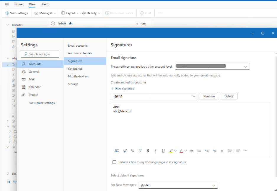 How do I set up automatic email signatures in the new Outlook desktop ...