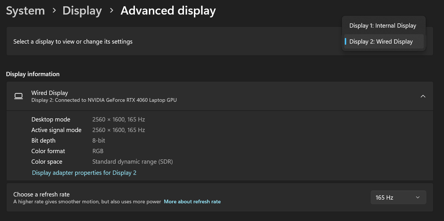 Laptop display acting like two separate displays, causing insane screen ...
