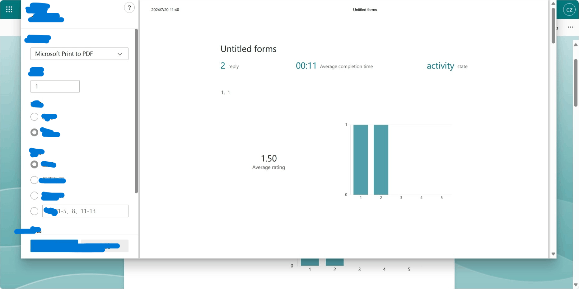 Graphs go missing when trying to print/save pdf of results summary MS ...