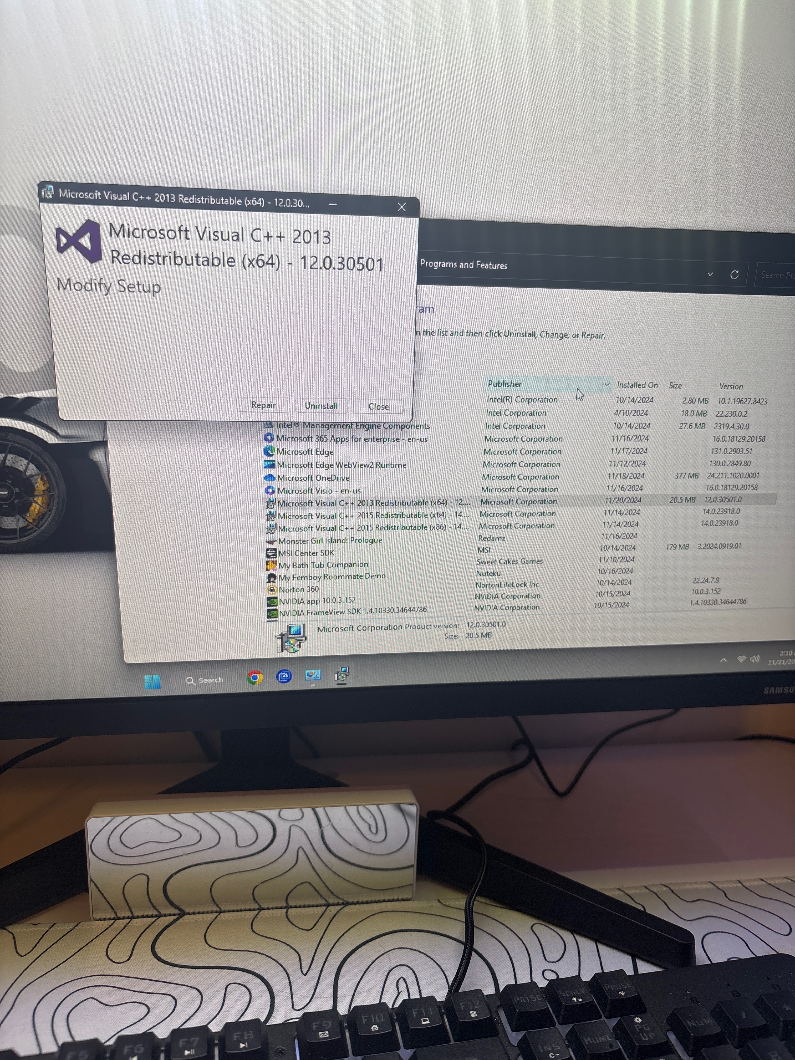 visual c++ not installing - Microsoft Q&A