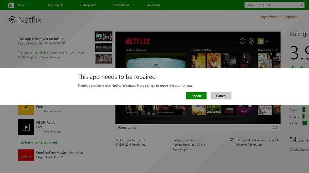 Problem uninstalling Netflix app after windows 10 - Microsoft Q&A