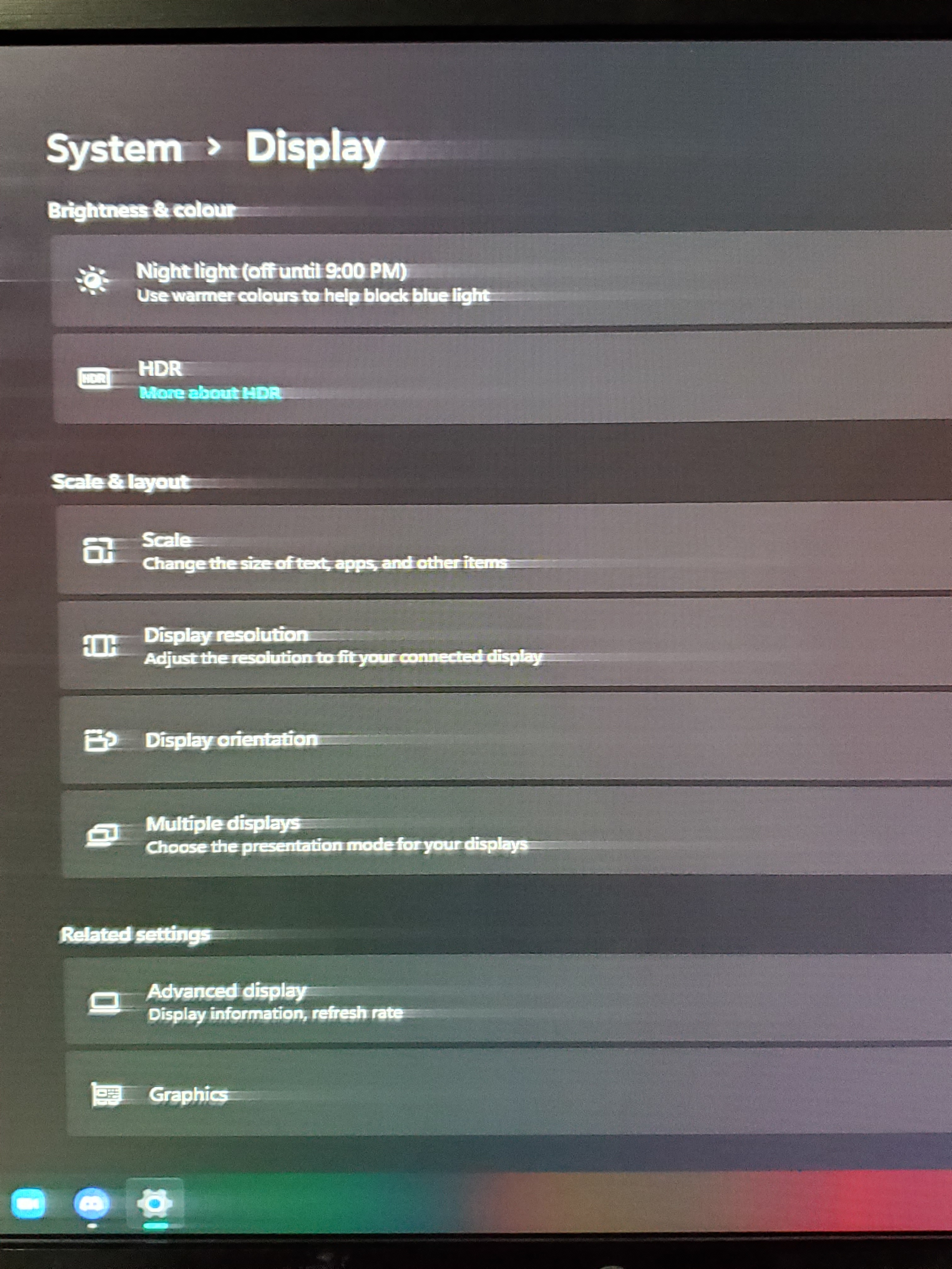 Is there a way to fix the streaks that come off icon's and text's on my ...