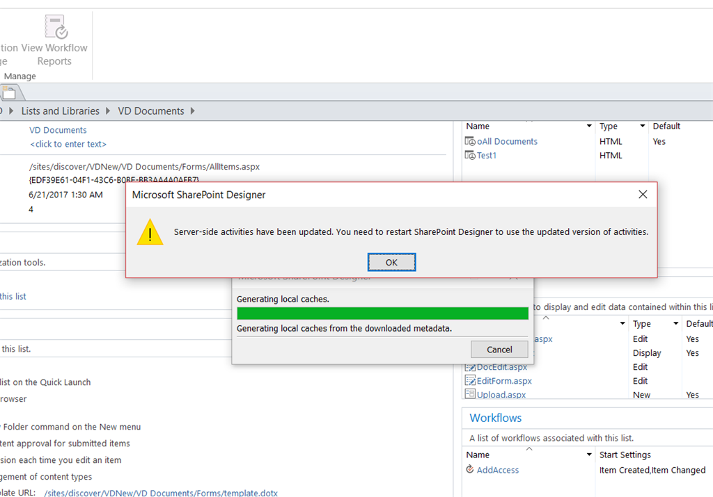 Unable to create Sharepoint 2013 Designer Workflow - SharePoint Online ...