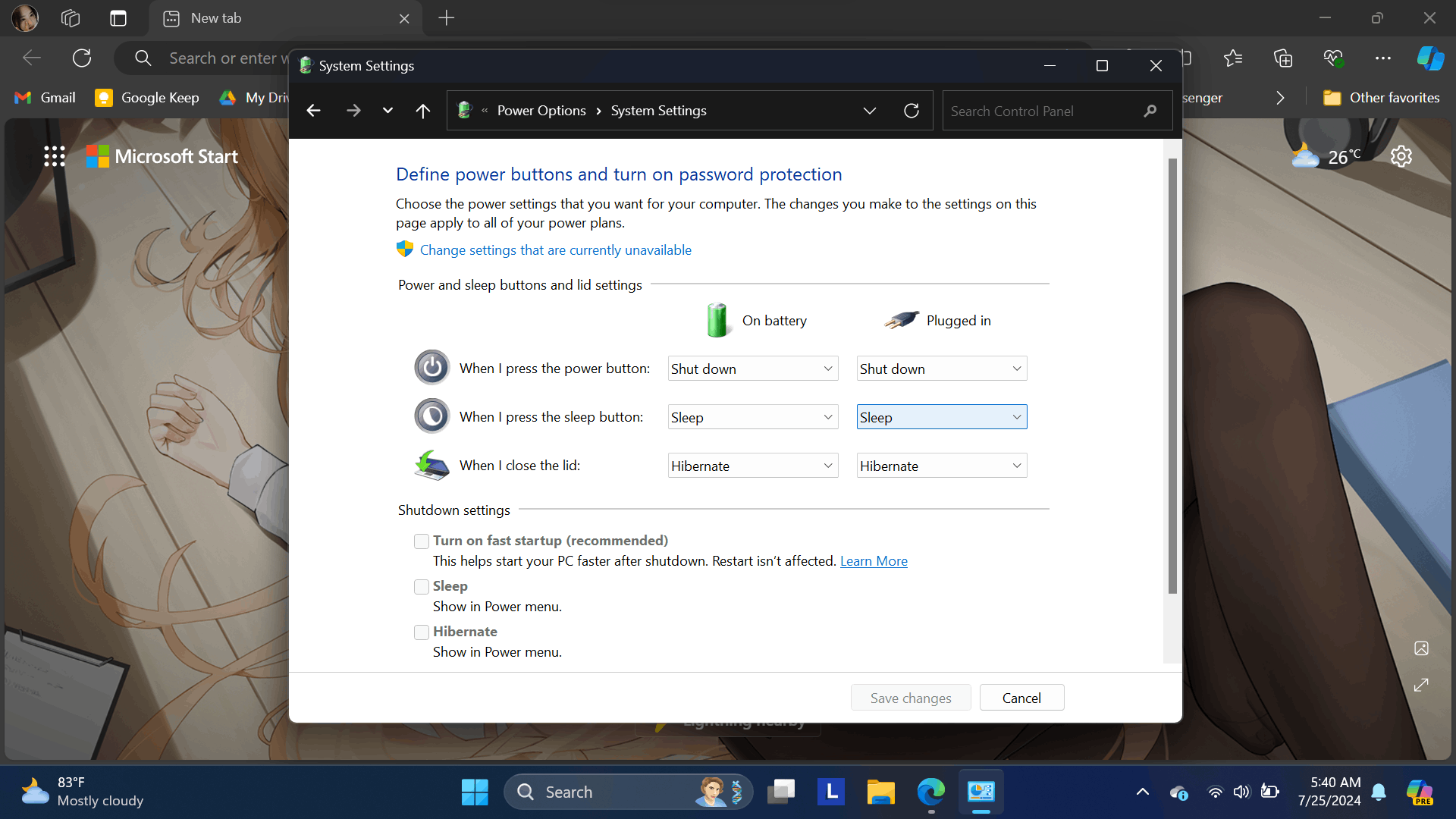 My newly reset laptop doesn't sleep when lid is closed - Microsoft Q&A