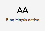 MAYUSCULA