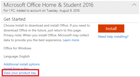 Matching up a service tag with Office Pro key codes listed in My ...