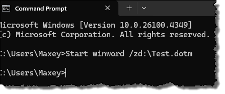 How to run automatically Document_New macro with /t command line switch ...