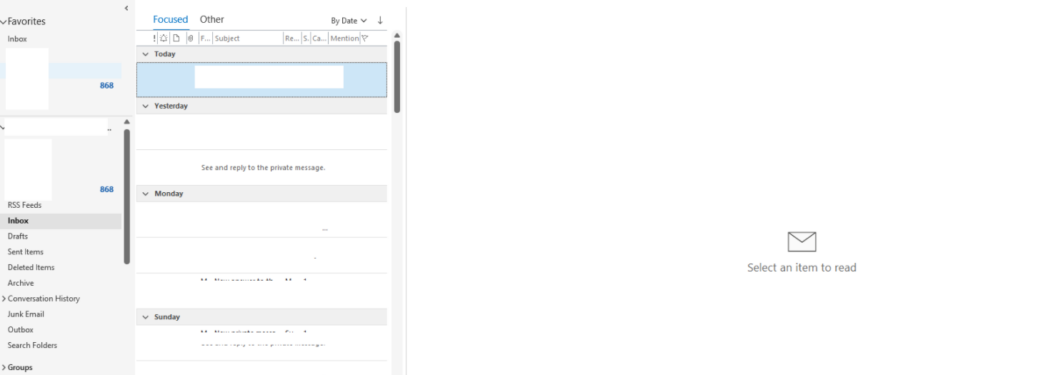 Oulook Inbox - Microsoft Q&A