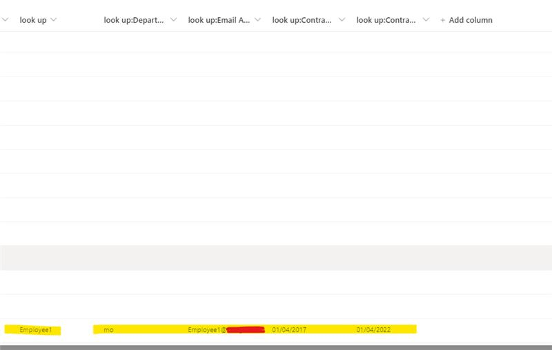 SharePoint list lookup column not displaying columns from SharePoint ...