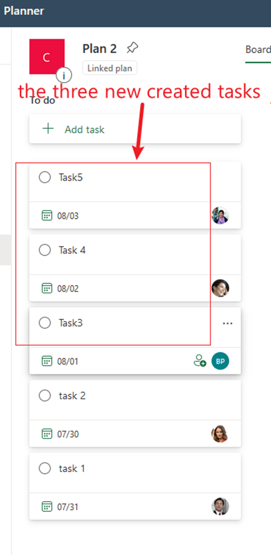 Planner tasks not showing on calendar after syncing - Microsoft Q&A