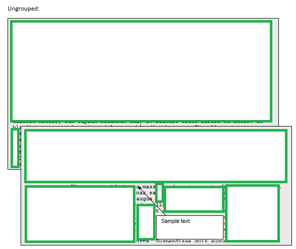 Overlapping, grouped text boxes become transparent - Microsoft Q&A