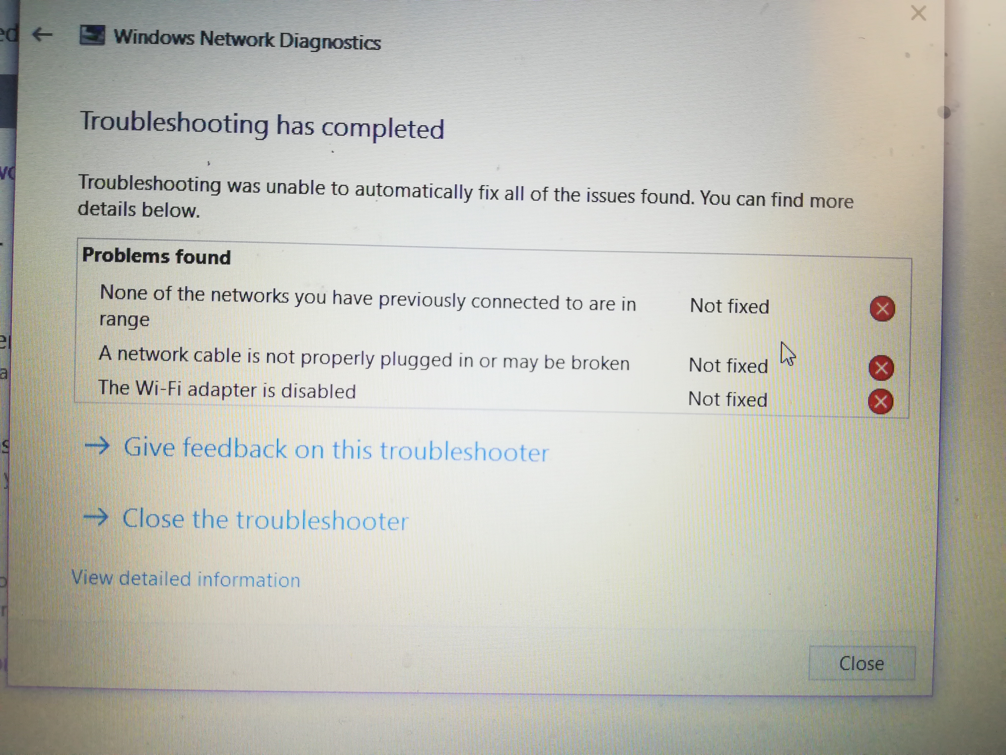 Problem not connecting to the Internet - Microsoft Q&A