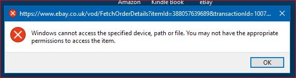 I am having a problem regarding the links sometimes provided in ...