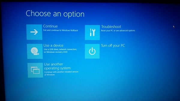 Windows 10 only boots to Advanced Startup Options after update ...