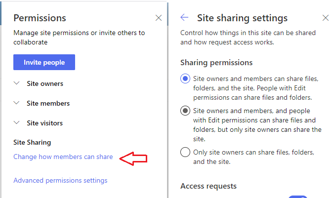 SharePoint users with full control permissions cannot add more users ...