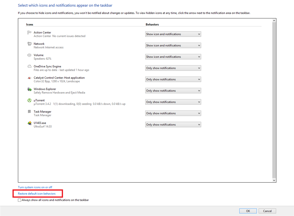 Why are icons in the notification area of the taskbar so unreliable ...