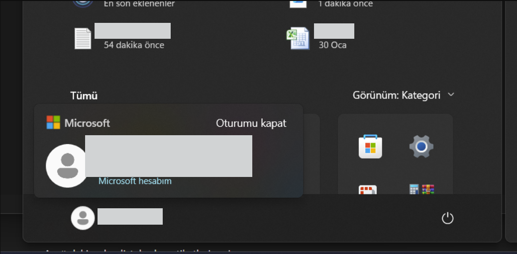 Kullanıcının resmi