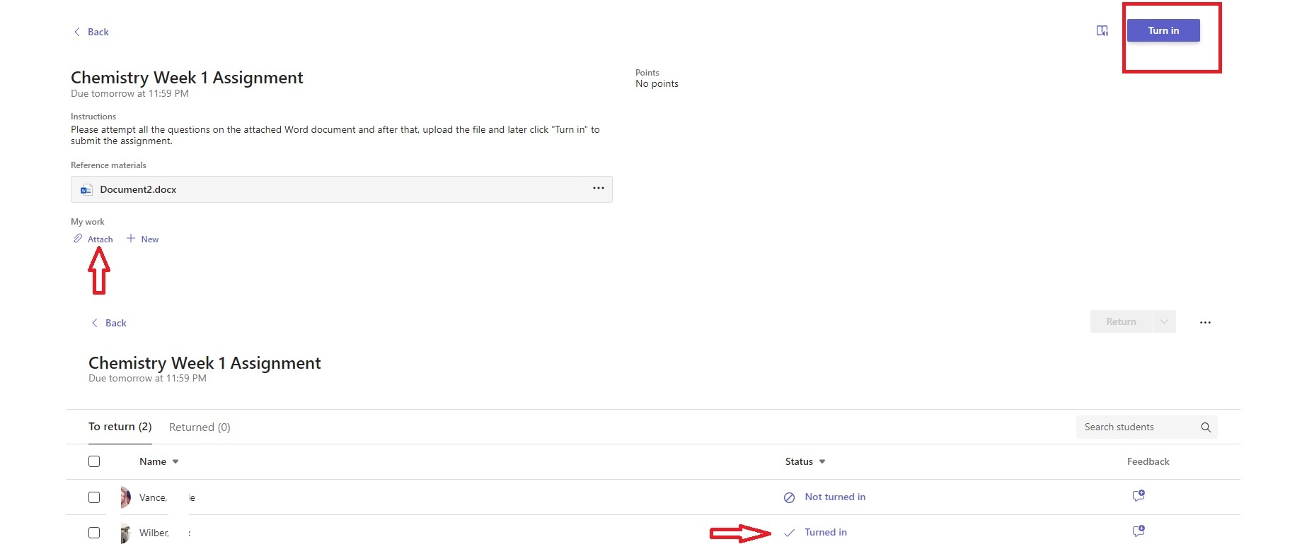 Creating class to have assignments options - Microsoft Q&A