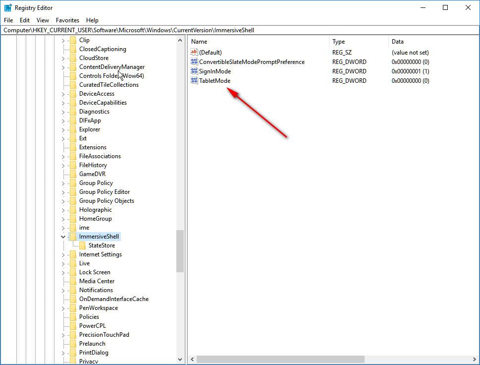 I cannot switch to desktop mode in Windows 10. The setting ...