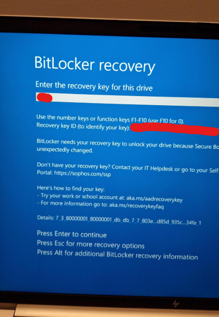 How to Fix bitlocker Recovery after april update and KB fix - Microsoft Q&A