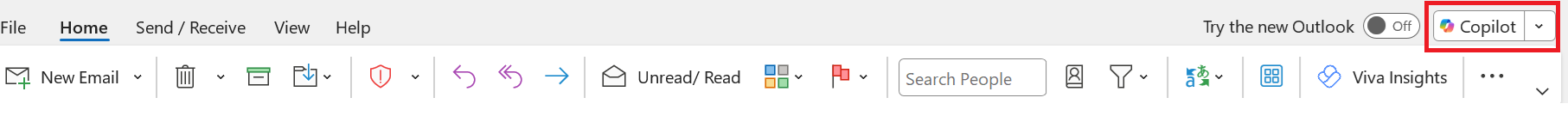 How do I add copilot to the outlook classic ribbon? - Microsoft Q&A