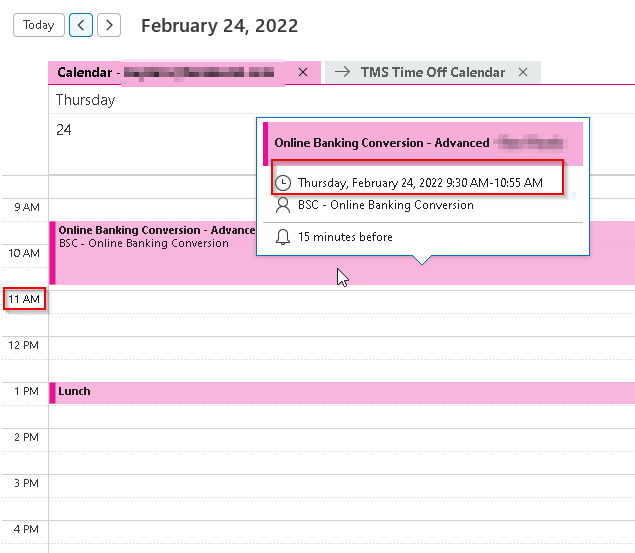 Microsoft Bookings - Increments not functioning on the half hour mark ...