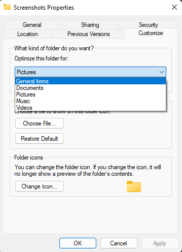 Spinning wheel in tab on explorer if folder contains images - Microsoft Q&A