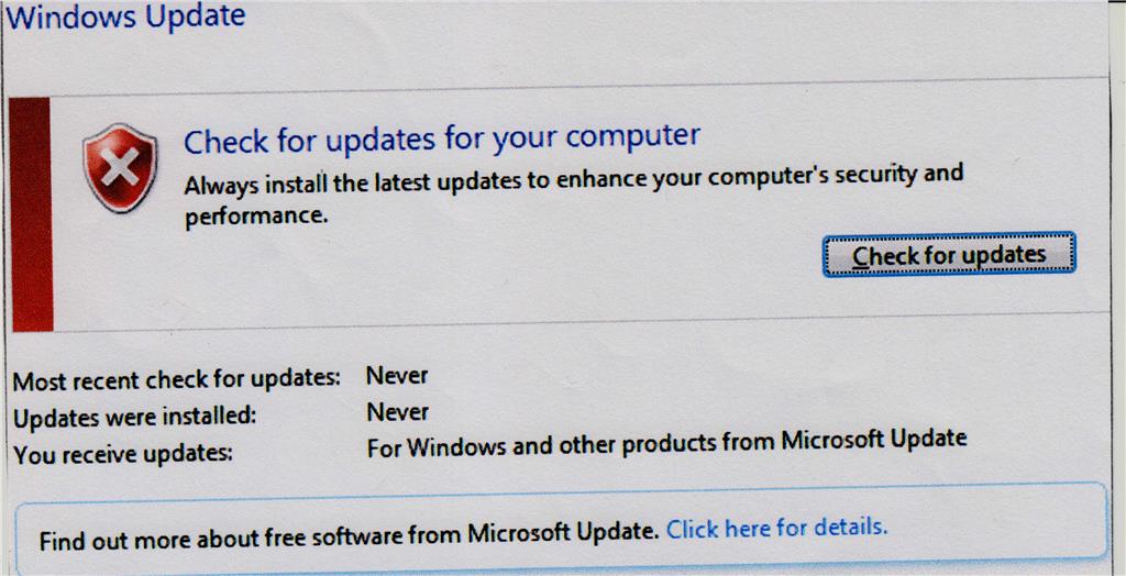 Windows 7 x-64 Update no longer working - Microsoft Q&A