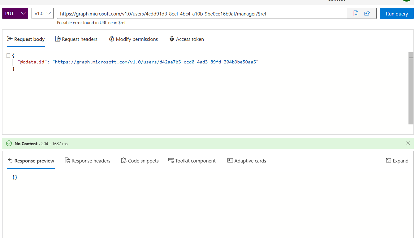 Unable to add field in Entra ID to check the manager - Microsoft Q&A