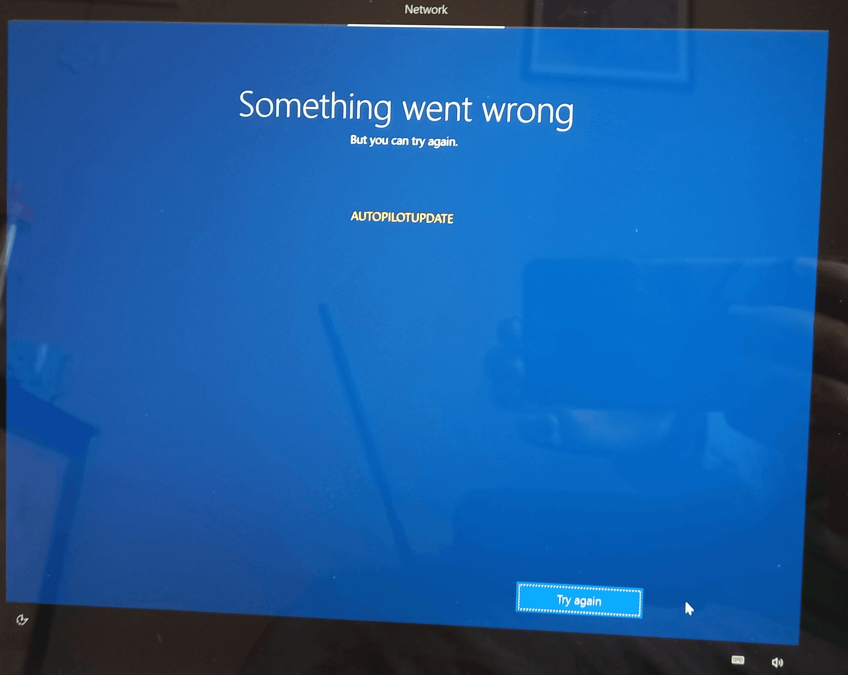 How can I resolve an Autopilot Update - Something went wrong error ...