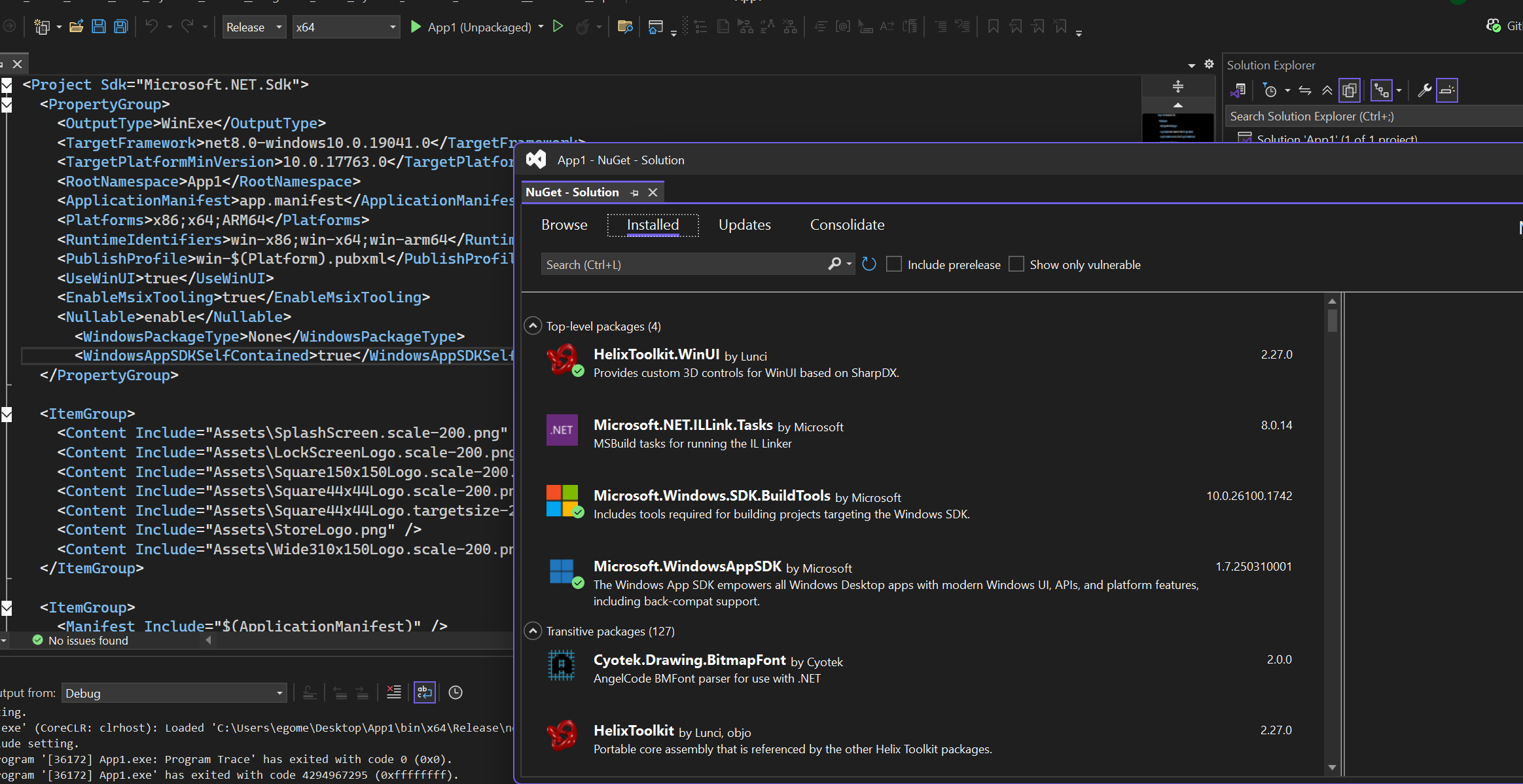 App doesn't run hen build - Microsoft Q&A