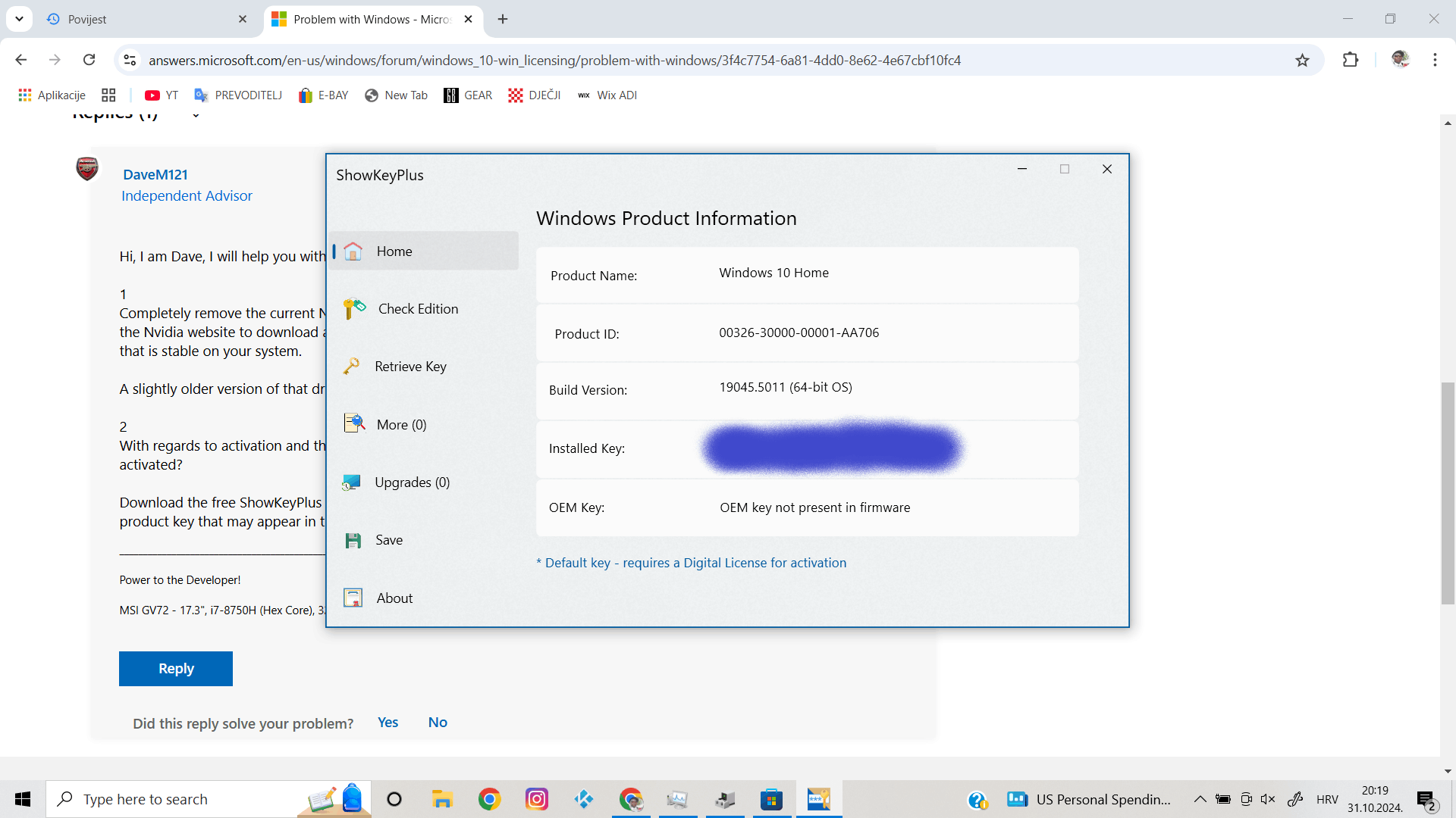 Problem with Windows - Microsoft Q&A