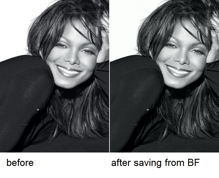Images changing color after saving in application - Microsoft Q&A