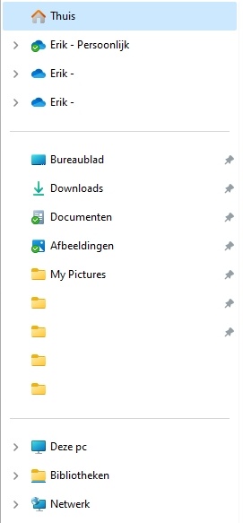 Adjust Home in explorer - Microsoft Q&A