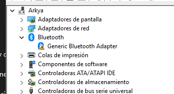 Generic Bluetooth Adapter Danger icon - Microsoft Q&A