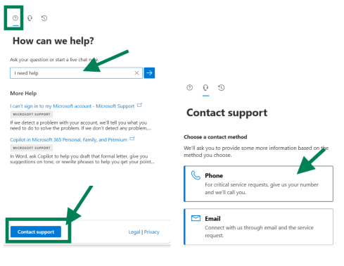 Certificado de residência e MOD.21-RFI - Microsoft Q&A