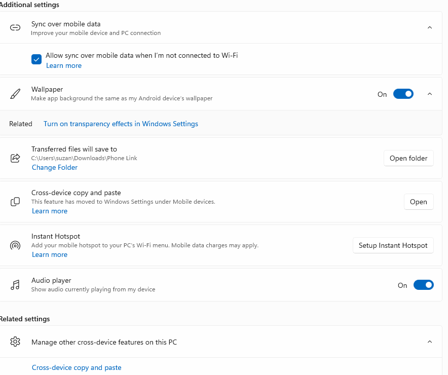 No messages in PhoneLink; troubleshooting doesn't match my screen ...